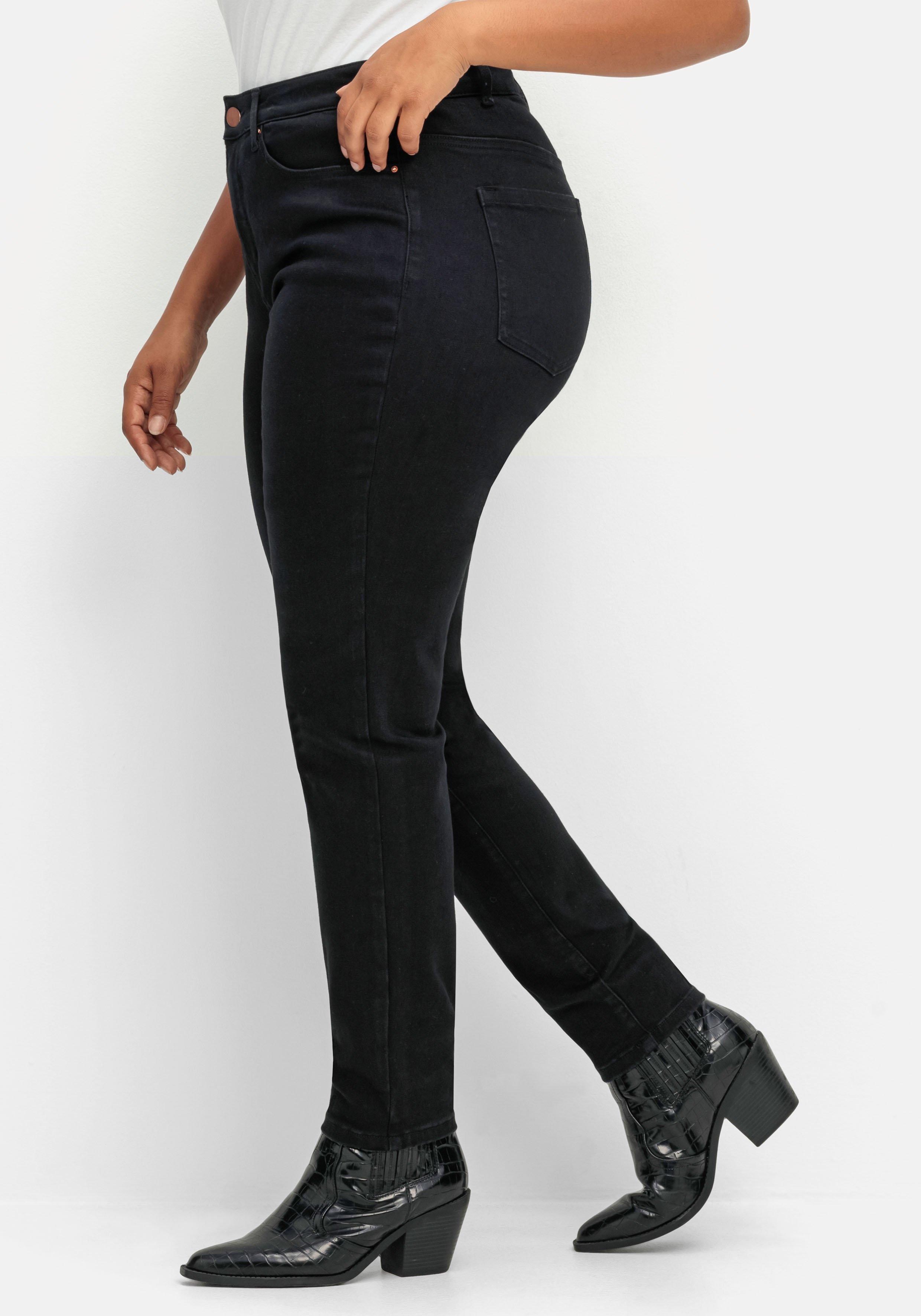 Skinny Stretch-Jeans mit Bodyforming-Effekt