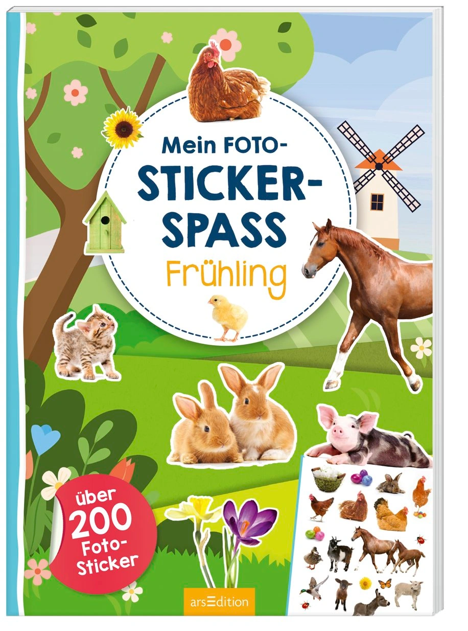 Mein Foto-Stickerspaß - Frühling