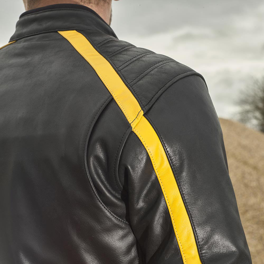 Segura - Blouson Formula Noir / Jaune