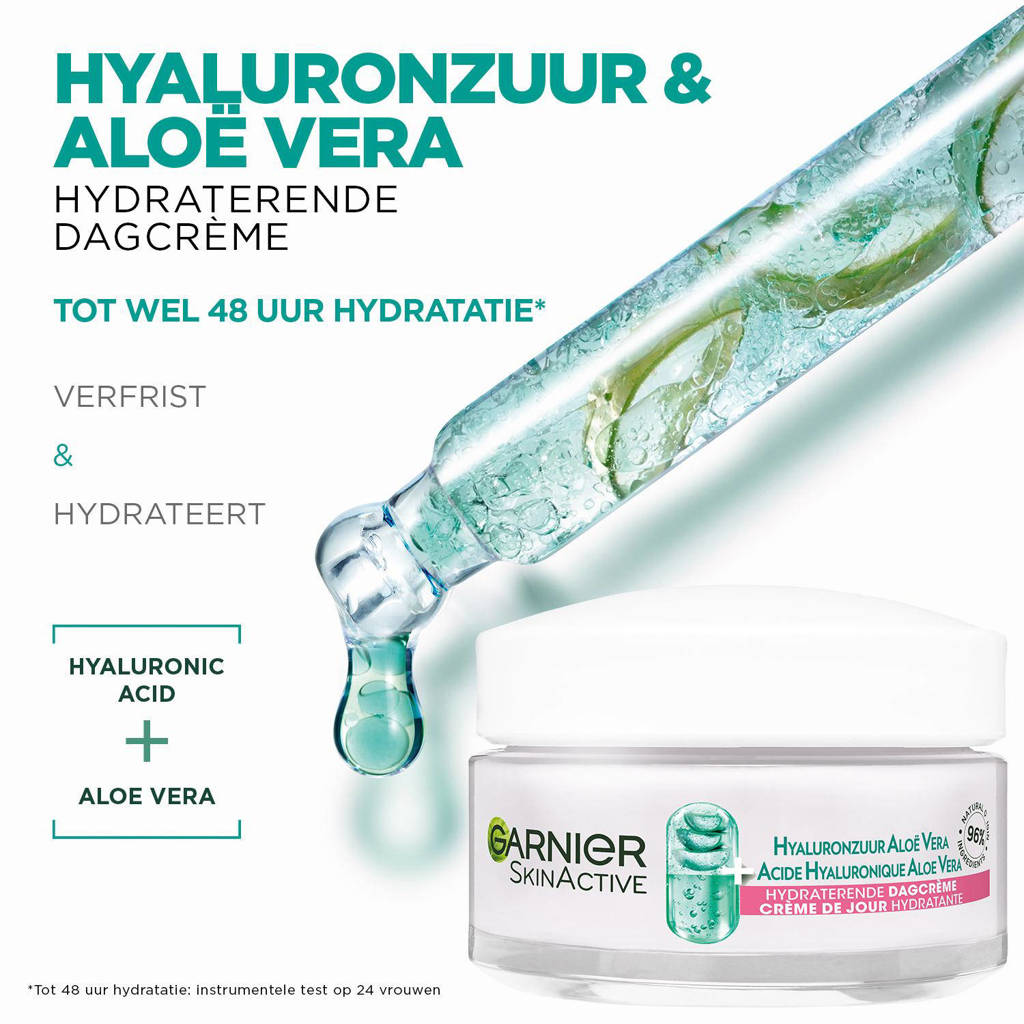 Goede hydraterende crémeHyaluronzuur & Aloë Vera hydraterende dagcrème - 50 ml