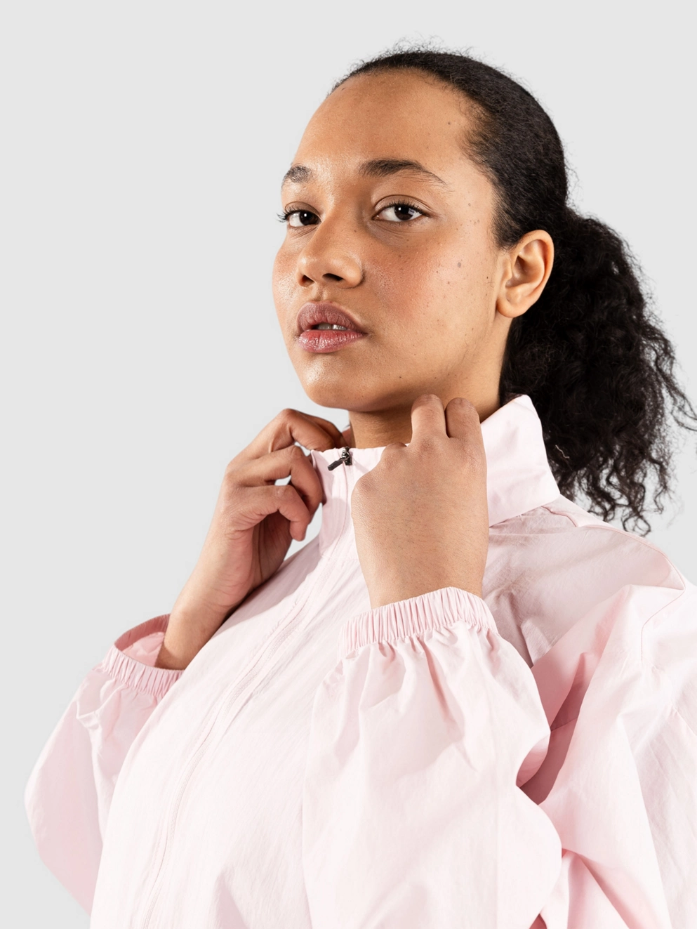 New Balance Athletics Packable Woven Jacket rose sugar