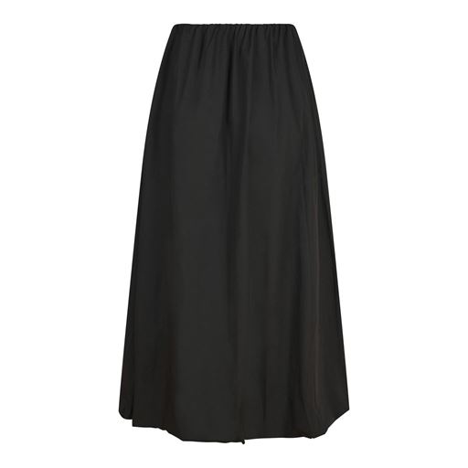 Neo Noir Ober Long Balloon Nederdel, Black, 36