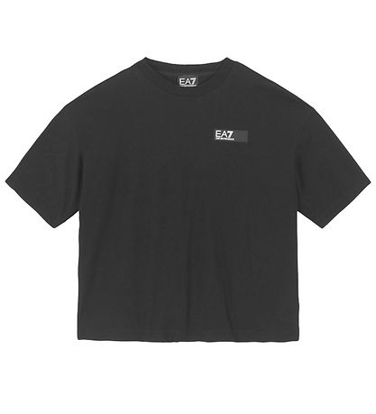 EA7 T-shirt - Sort m. Bl?