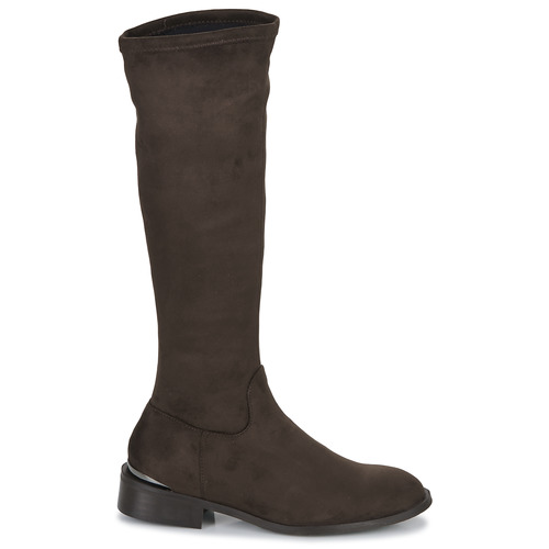 JB Martin - AMOUR - TOILE SUEDE STRETCH EBENE