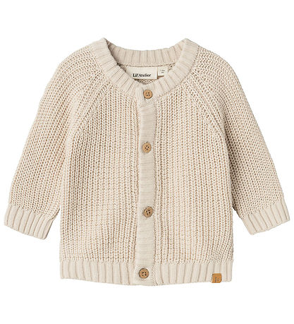 Lil' Atelier Cardigan - NbnEmlen - Strick - Transparent Bliss