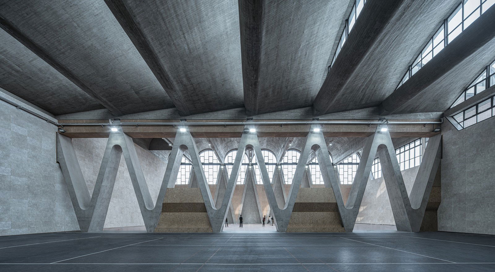 Gymnasium of Tianjin University by Terrence Zhang - Limited Edition. Edition of: 150. Signed.