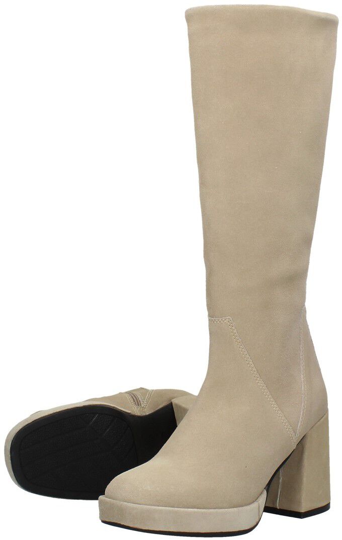 Ps. Poelman Lange Laarzen beige