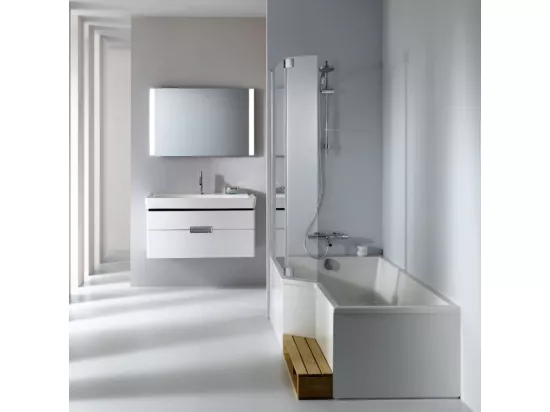 Pack baignoire bain douche 170 x 90 JACOB DELAFON Neo version gauche + tablier