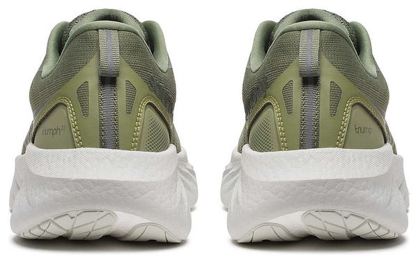 Chaussures Running Saucony Triumph 22 Kaki Homme