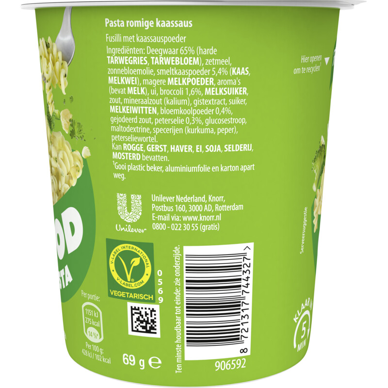 Knorr Good pasta romige kaassaus