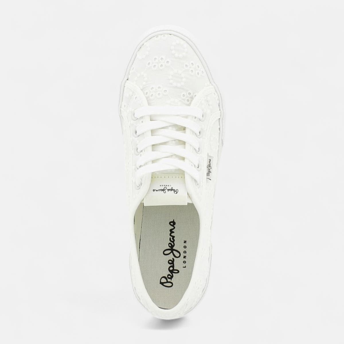 Baskets en toile Femme blanc