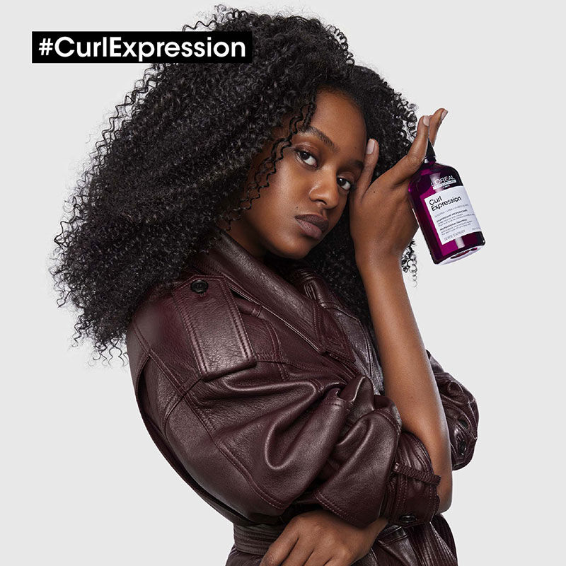 Gelée lavante anti-résidus pour cheveux bouclés ou crépus Curl Expression 500ml