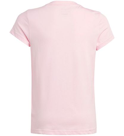adidas Performance T-Shirt - G BL T - Pink/Weiß