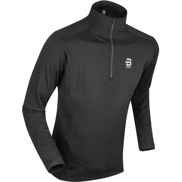 T-shirt trail DAEHLIE HALF ZIP GRID BLACK