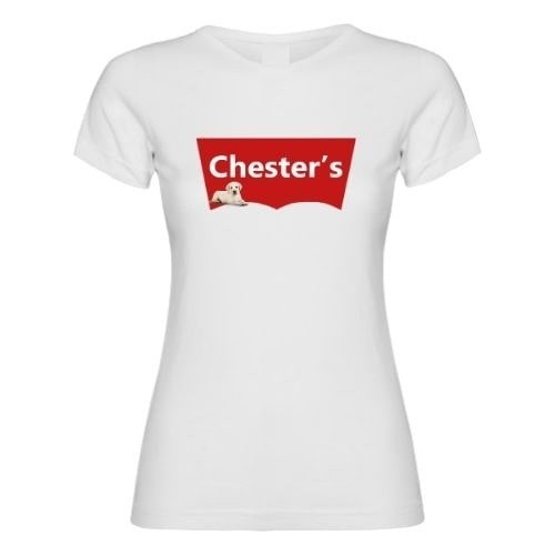 Camiseta feminina Levi's, personalizável, branca