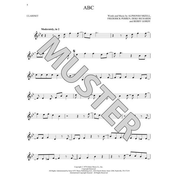 Hal Leonard 101 Popular Songs Clarinet