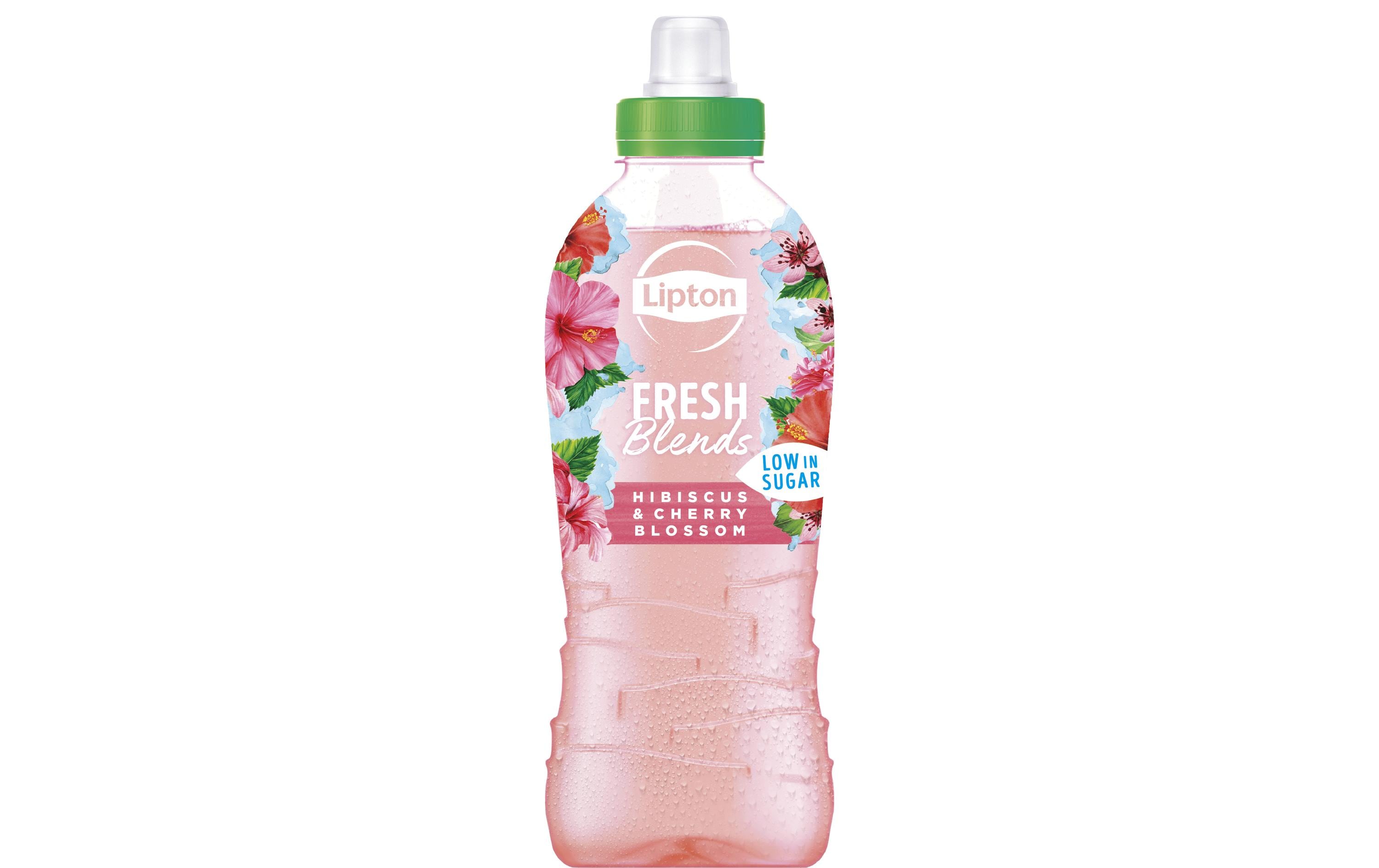Fresh Blends Hibiscus & Cherry Blossom 6 Stück x 0.7 lZuckerarmer Eistee mit Hibiskus- und Kirschblütenaroma