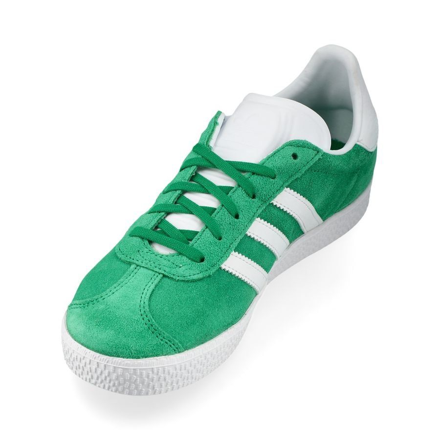adidas Originals Chaussures Gazelle - Vert/Blanc/Doré Enfant