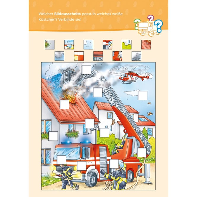 Flammender Rätselspaß - Feuerwehr