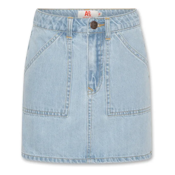 AO76 Jupe Gianna | Denim bleached