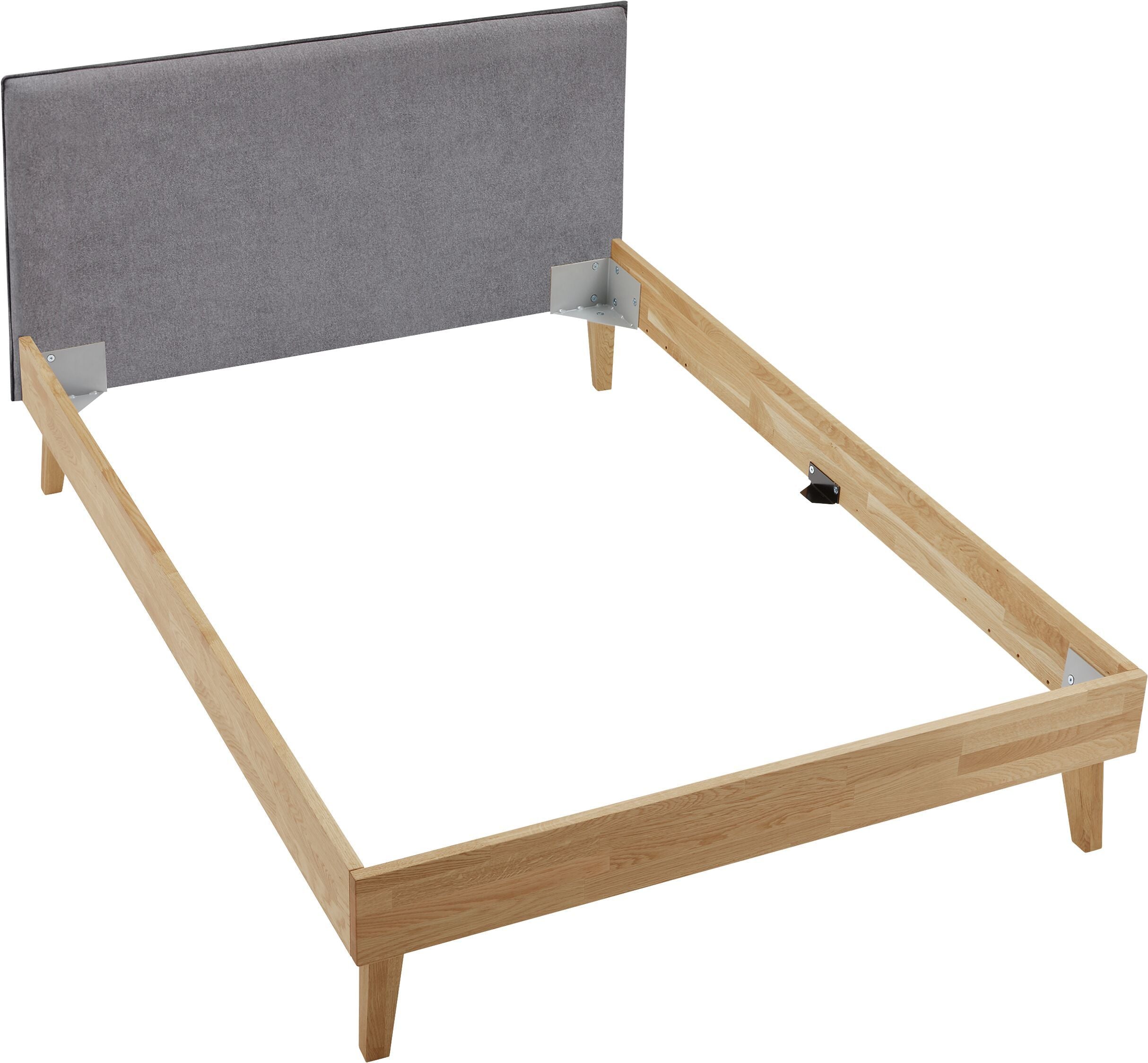 CARA Bett - Eiche / B: 140.0 cm x T: 200.0 cm