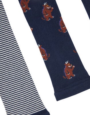 Tom Joule Gruffalo Lively Leggings 2-pack, Navy