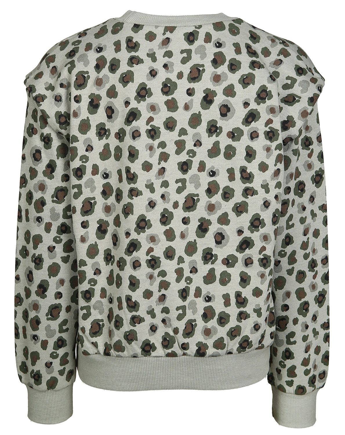 Sweatshirt LET'S START mit Schulterpolstern in lor