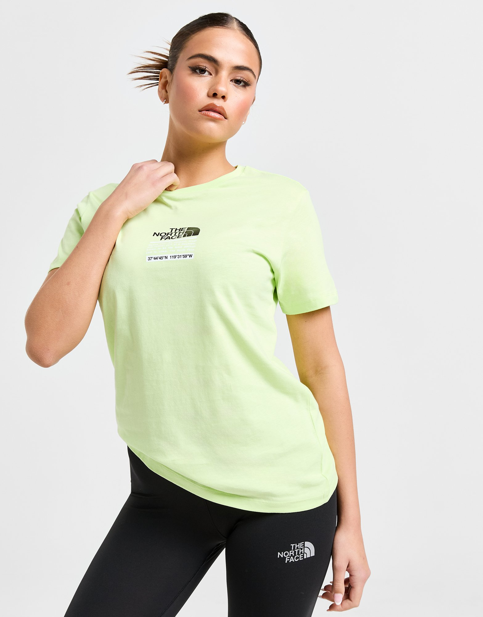 The North Face T-shirt Notes Boyfriend Femme