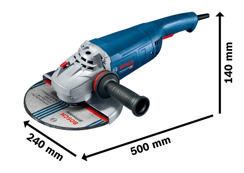 Bosch Haakse slijpmachine Combipack GWS 22-230 J   GWS 7-125 - 06018C130A
