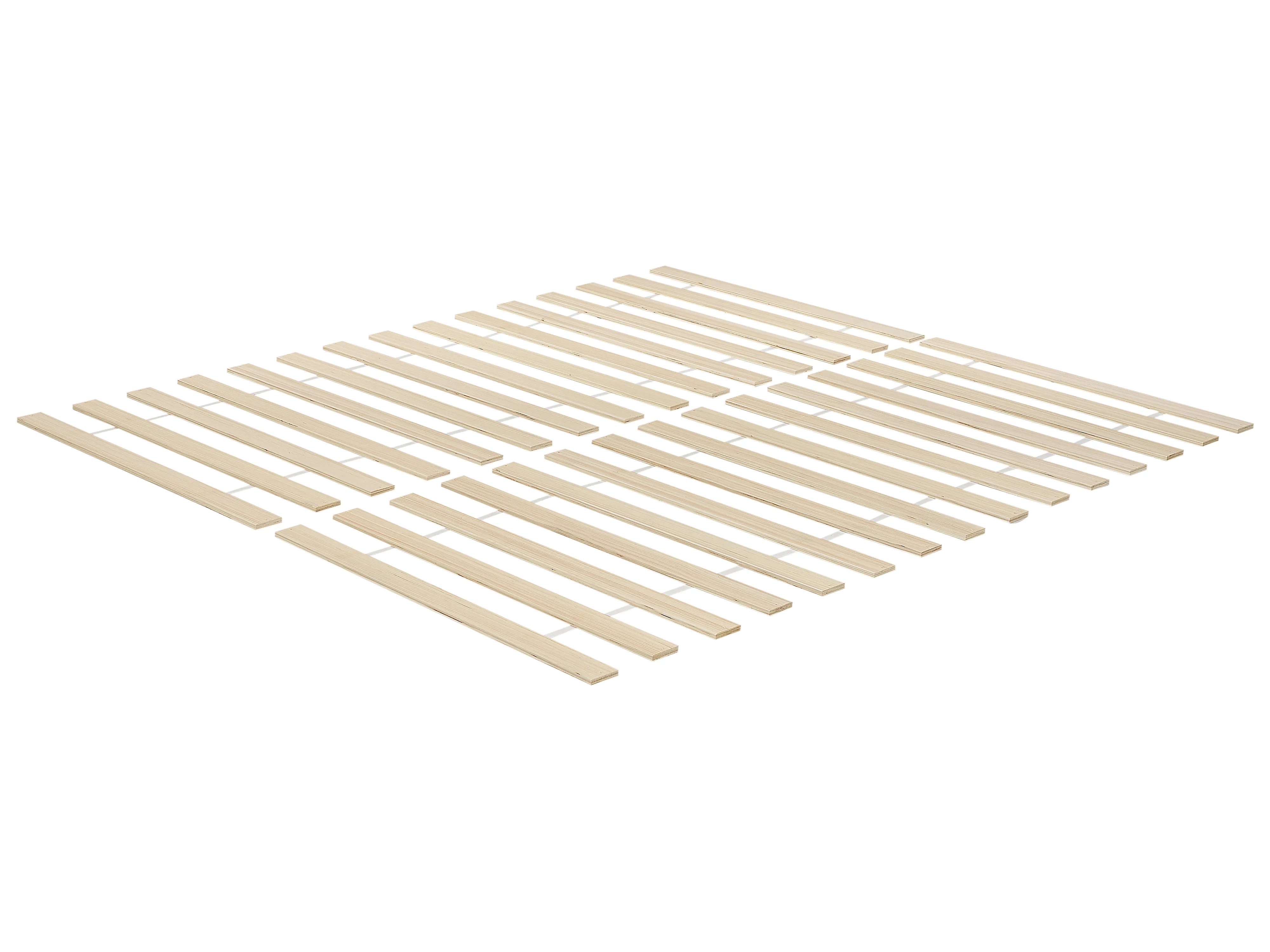 Bed met opbergladen Dennenhout OLENDON 180 x 200 cm Wit