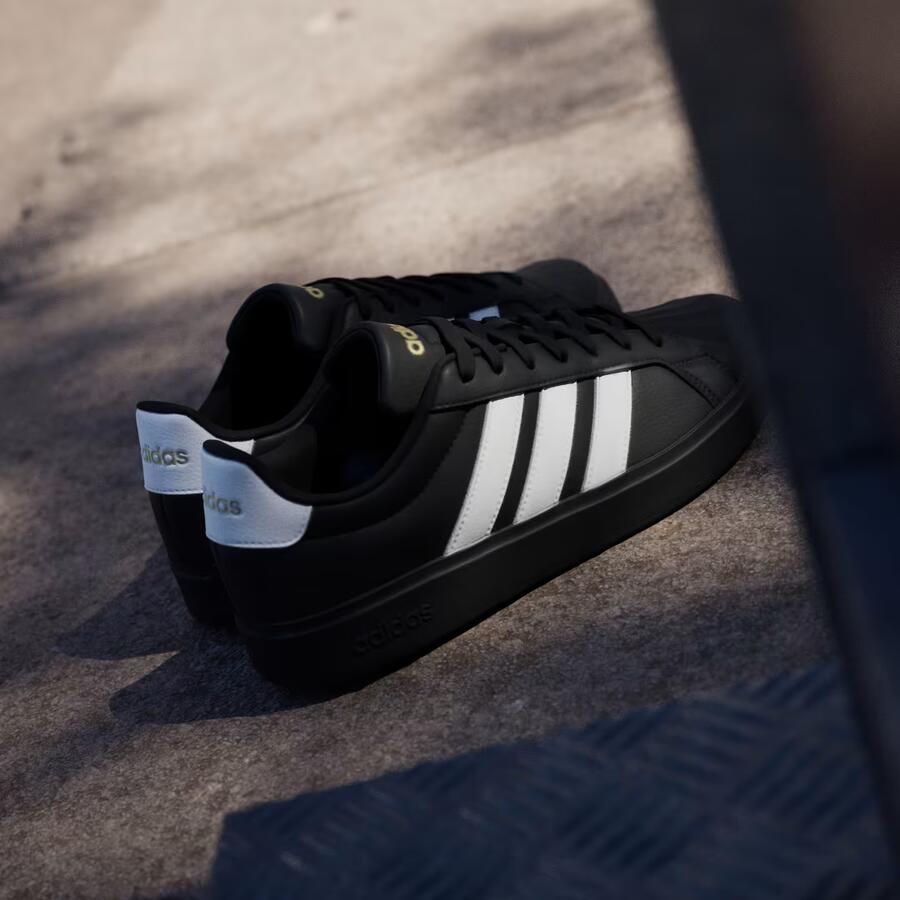 Adidas Streettalk Bold Sneakers zwart Synthetisch