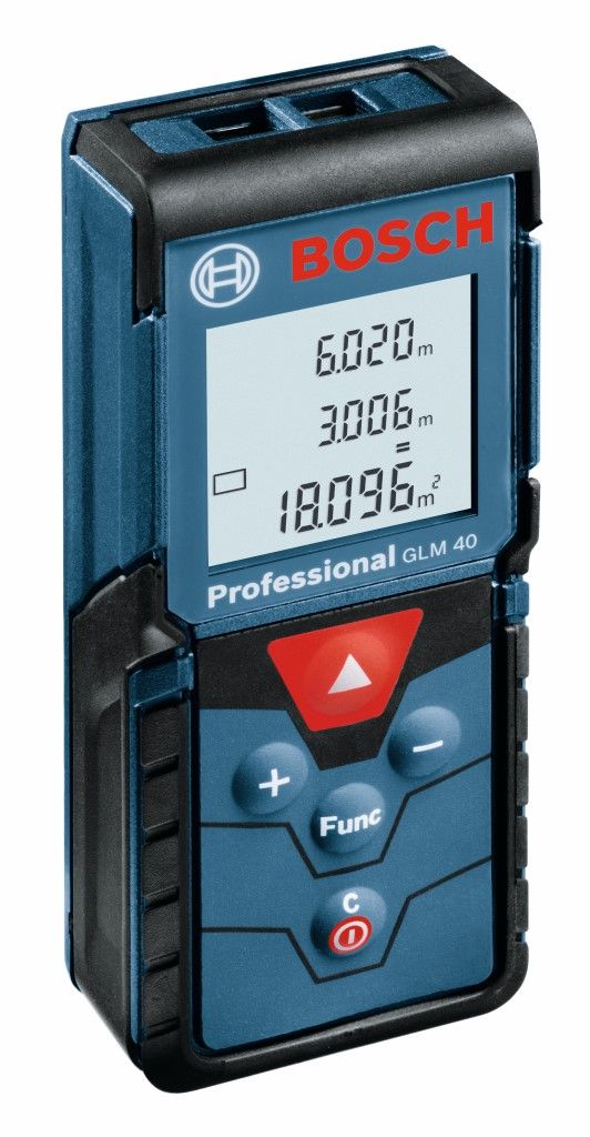 Bosch GLM 40 Laserafstandsmeter - 0601072900
