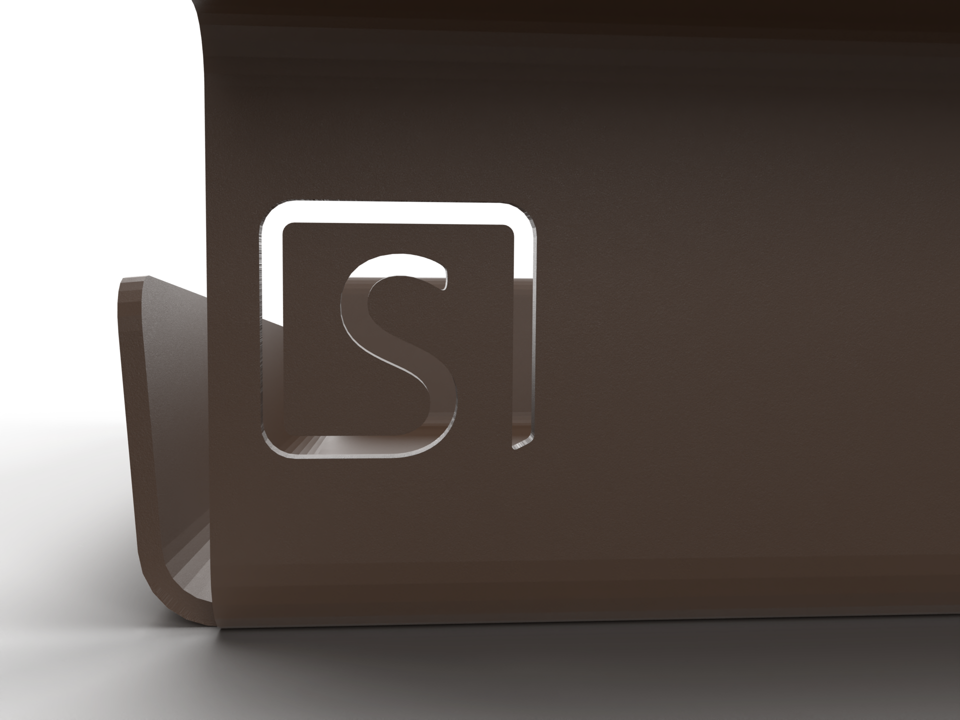 Dienblad Small - Fliptray - 34 x 28 x 5 cm Dienblad Small Bruin - Flip Tray