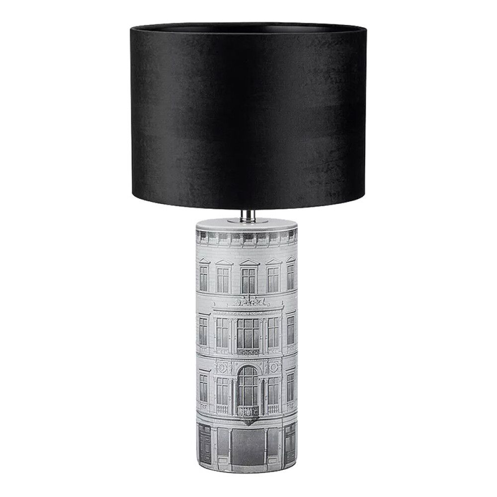 BORDLAMPE MARKSLÖJD ICHI GRÅ/SVART