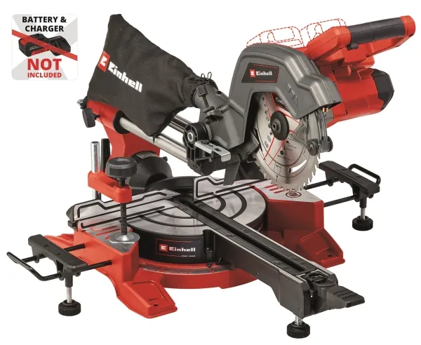 Einhell Einhell TE-SM 36/8 L Li akku kap/-geringssav med udtræk u/ batteri og lader - SOLO