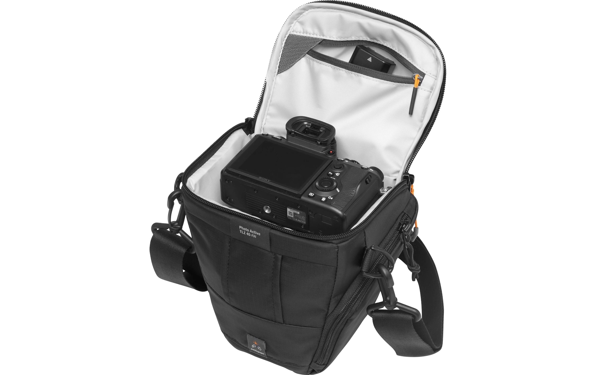Lowepro Kameratasche »Toploader Photo Active TLZ 45 AW Grau«
