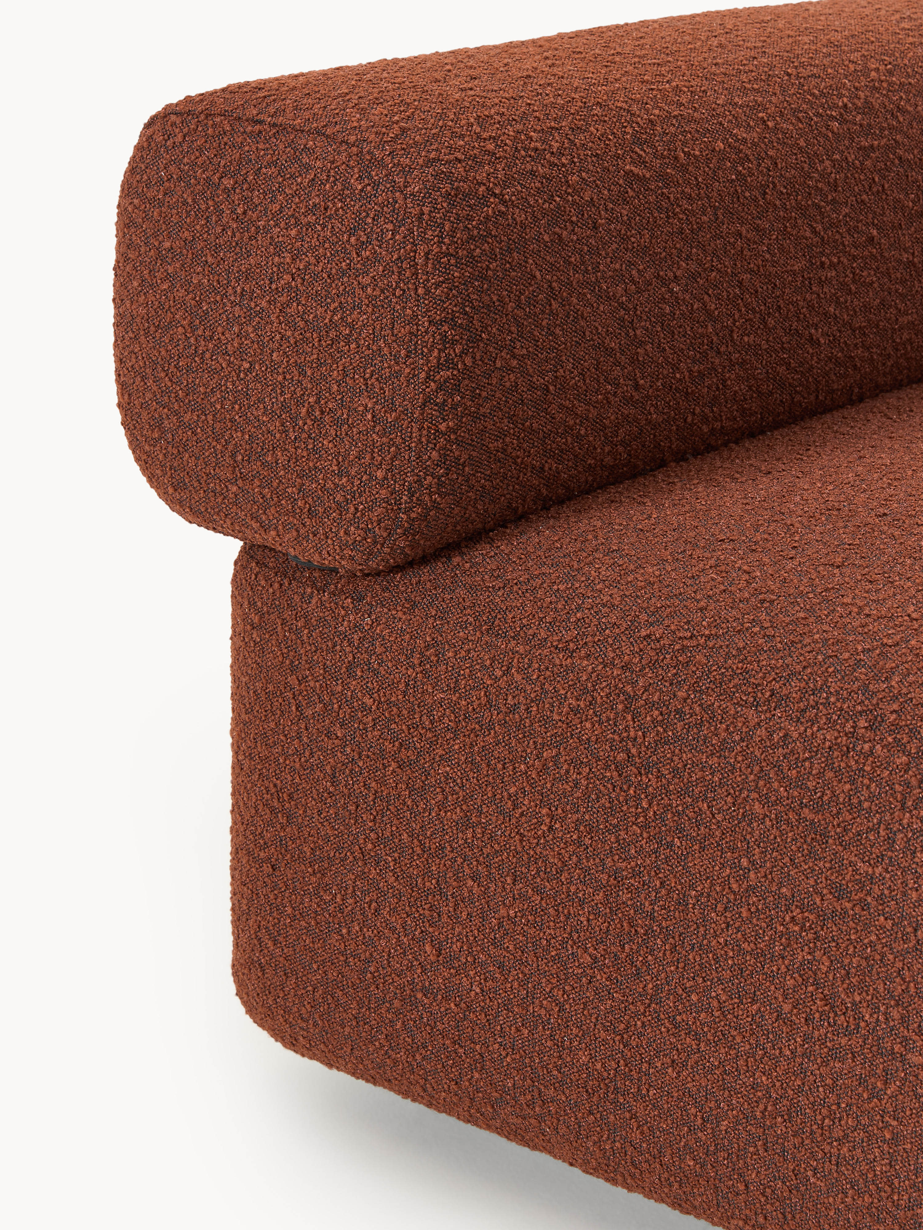 Bouclé hoekmodule Anton