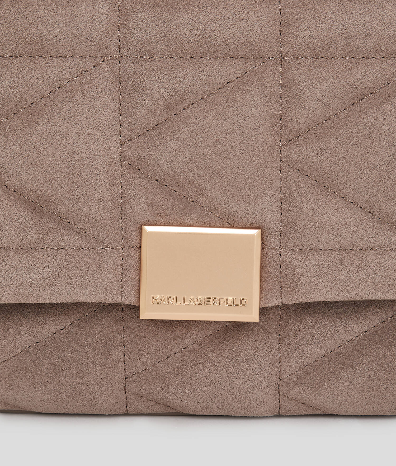 SAC BANDOULIÈRE AVEC ANSE SUPÉRIEURE EN NUBUCK K/KUILT