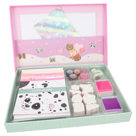 Depesche TOPModel Love Letterset KITTY and DOGGY