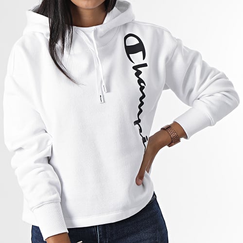 Sweat Capuche Femme 115389 Blanc
