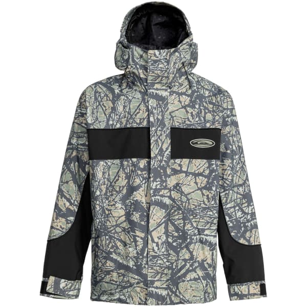 Veste de ski QUIKSILVER HIGH ALTITUDE 20K JK WOODLAND ABSTRACT SEA SPRAY