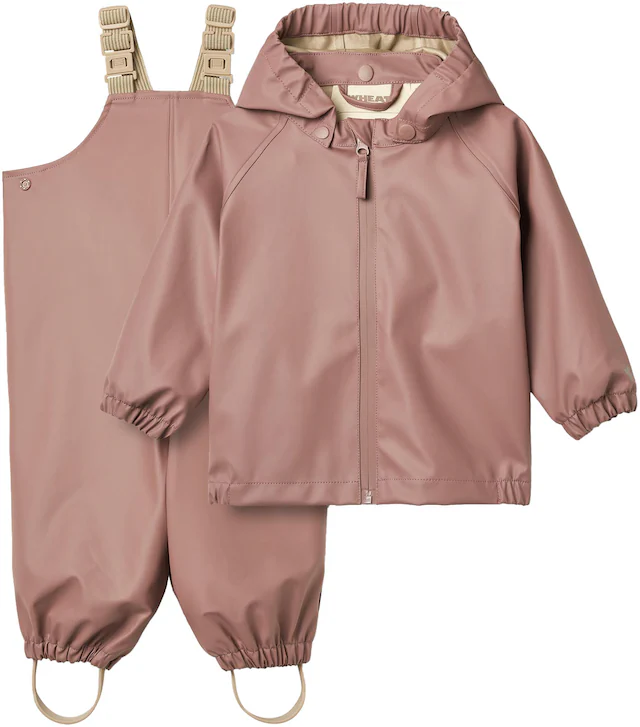 WHEAT Regenoverall »Rainwear Charlie«, 2 Stk. bestehend aus Jacke und Latzhose