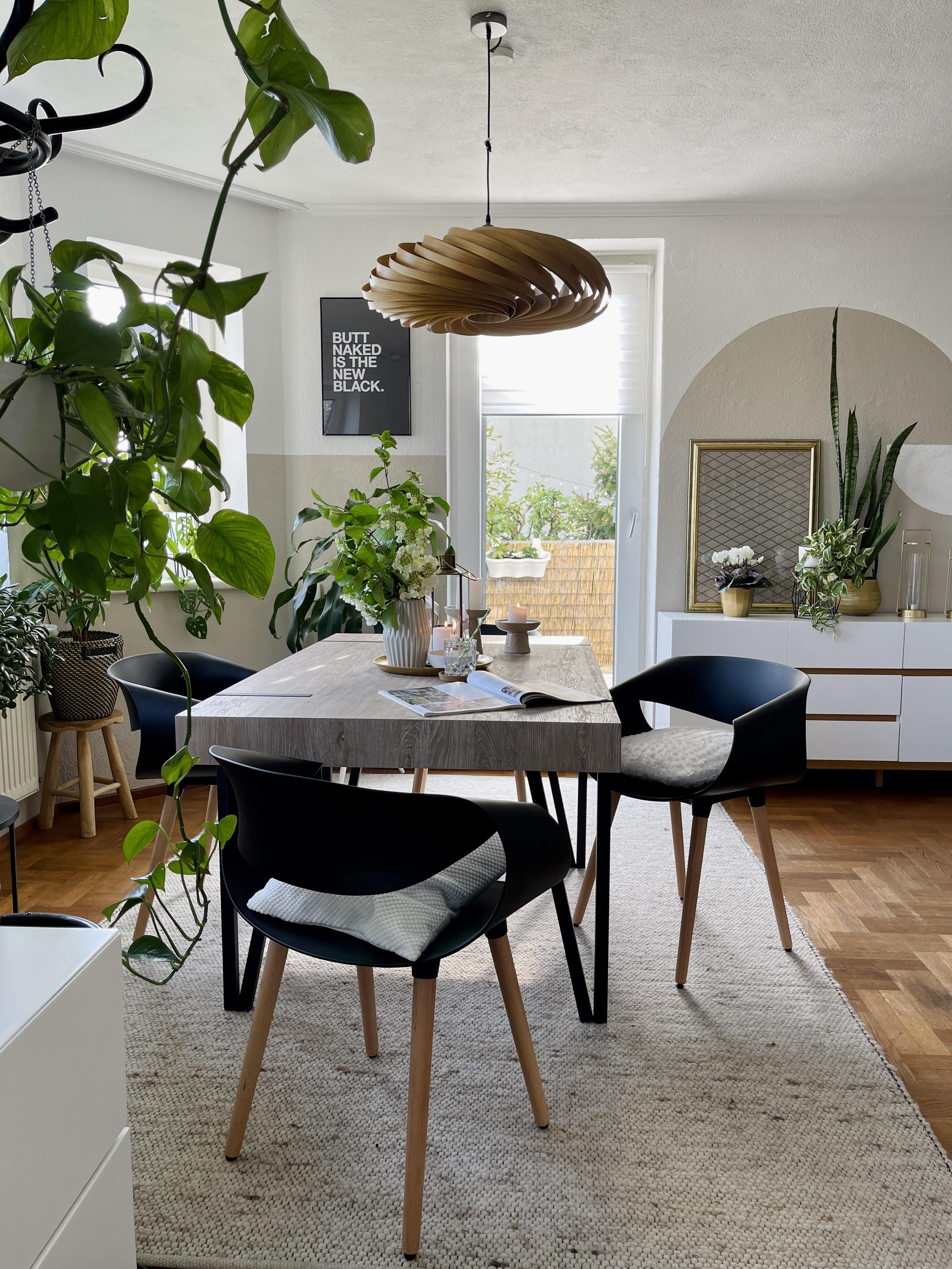 Eettafel ADENA Lichtbruin 90 cm 150 cm
