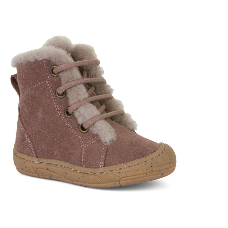 Froddo Froddo Minni Boot Everest fourrées lacets rose