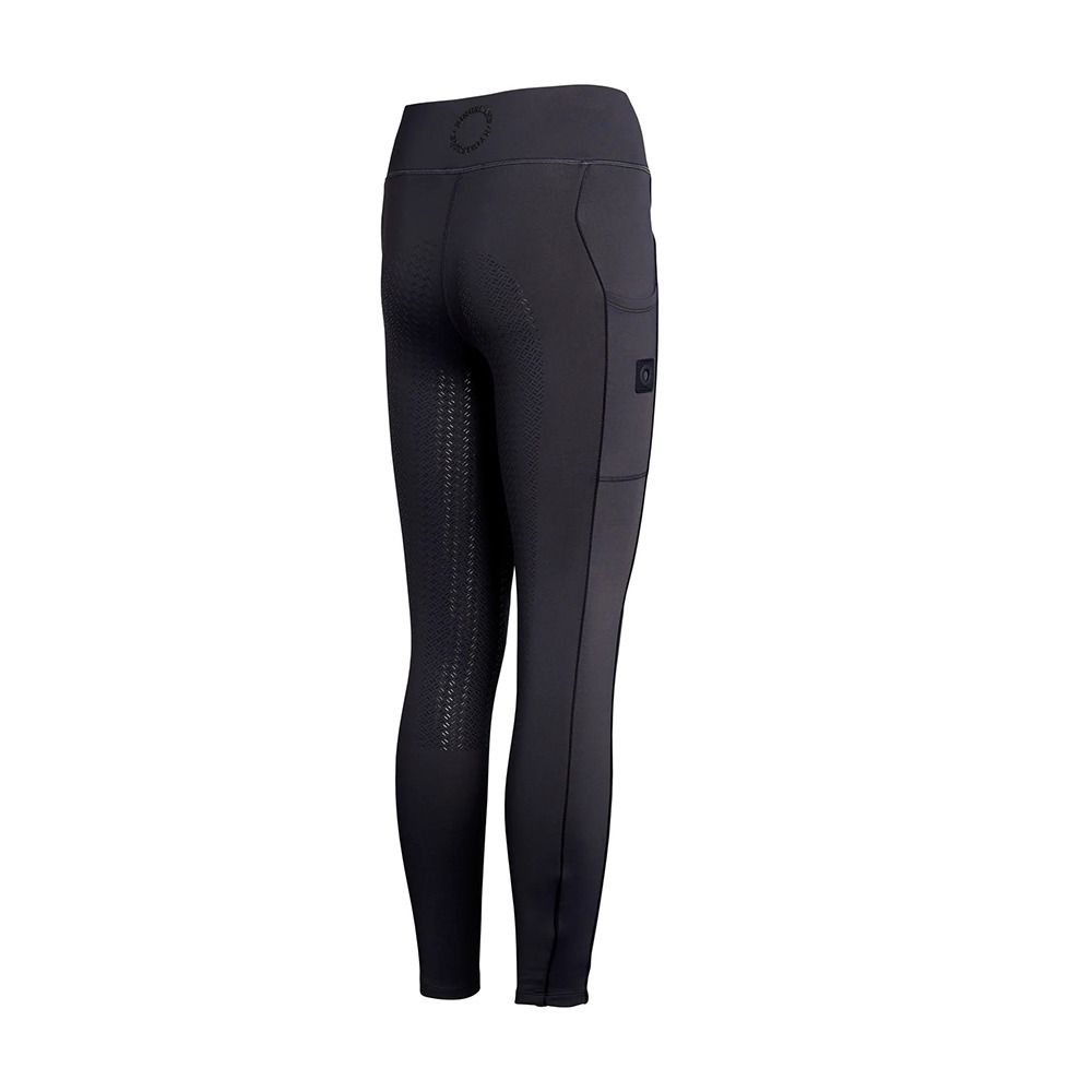 Kingsland KLKATTIE F-TEC4 F-GRIP - Pantalon fond de peau siliconé Femme navy