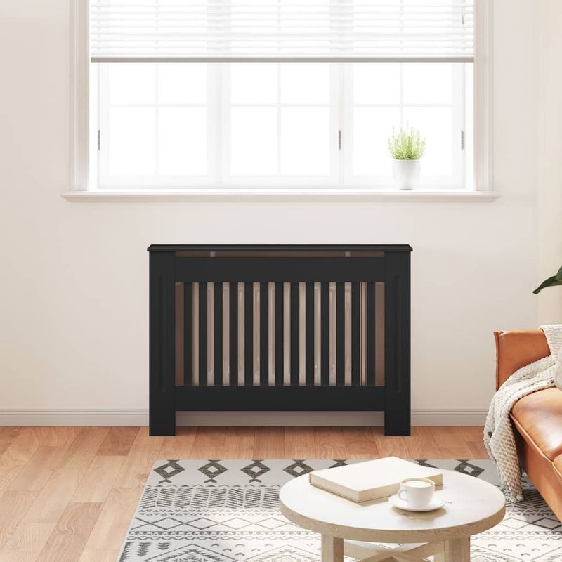 Radiatorombouw - Zwart - MDF - Modern Gelat Ontwerp