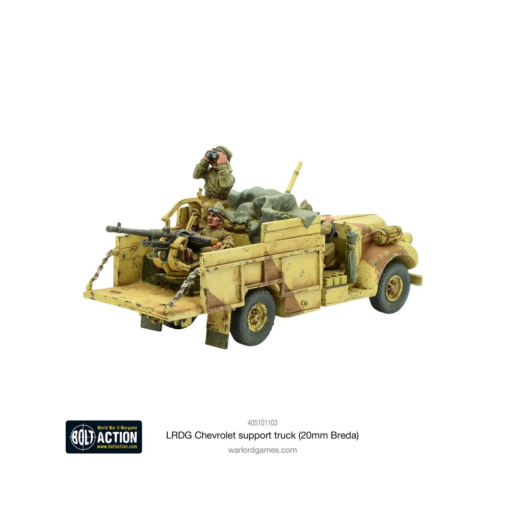 Bolt Action - LRDG Chevrolet support truck (20mm Breda)
