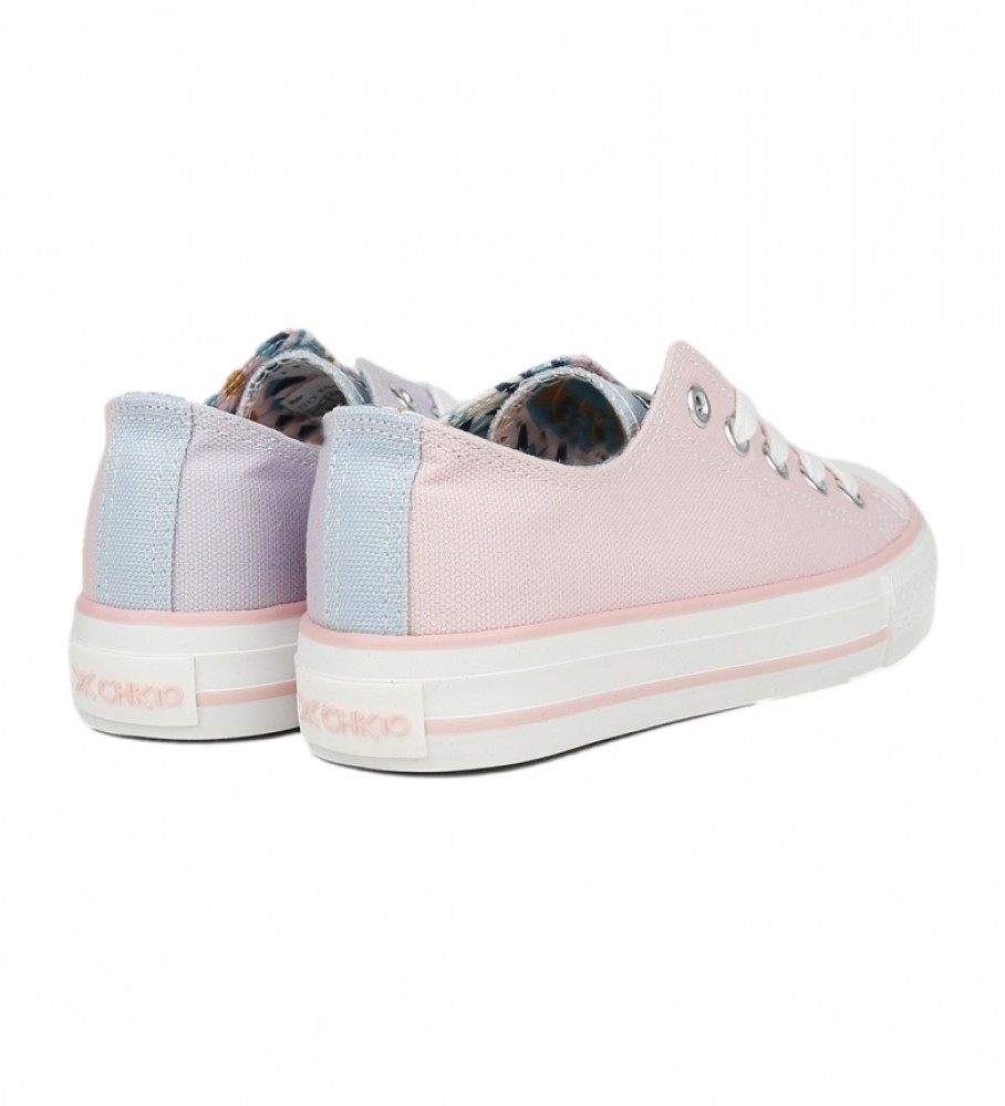 Tênis infantil Chika10 City, tamanho 22, rosa.