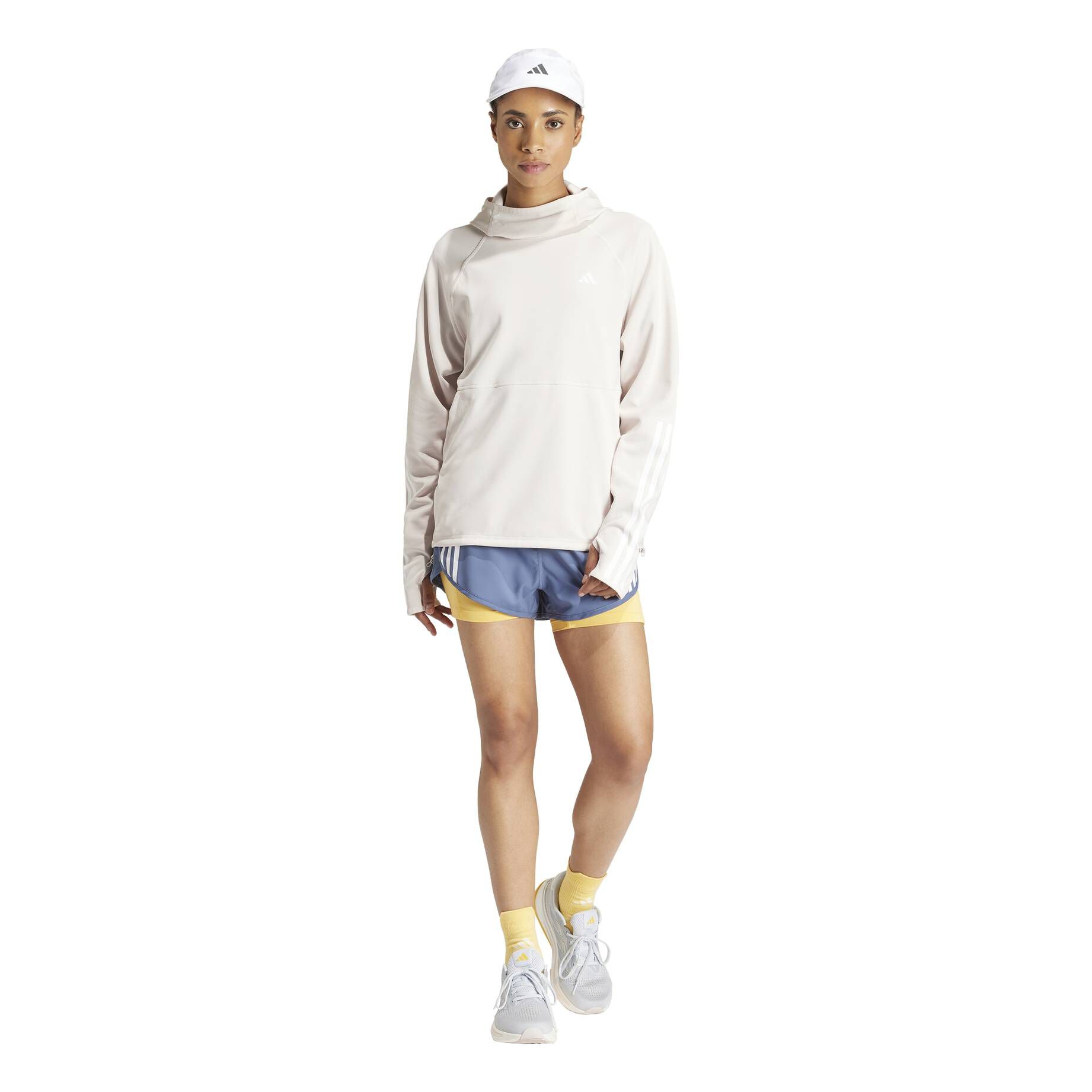 adidas Performance| Damen Laufshorts 3STRIPES 2 IN 1