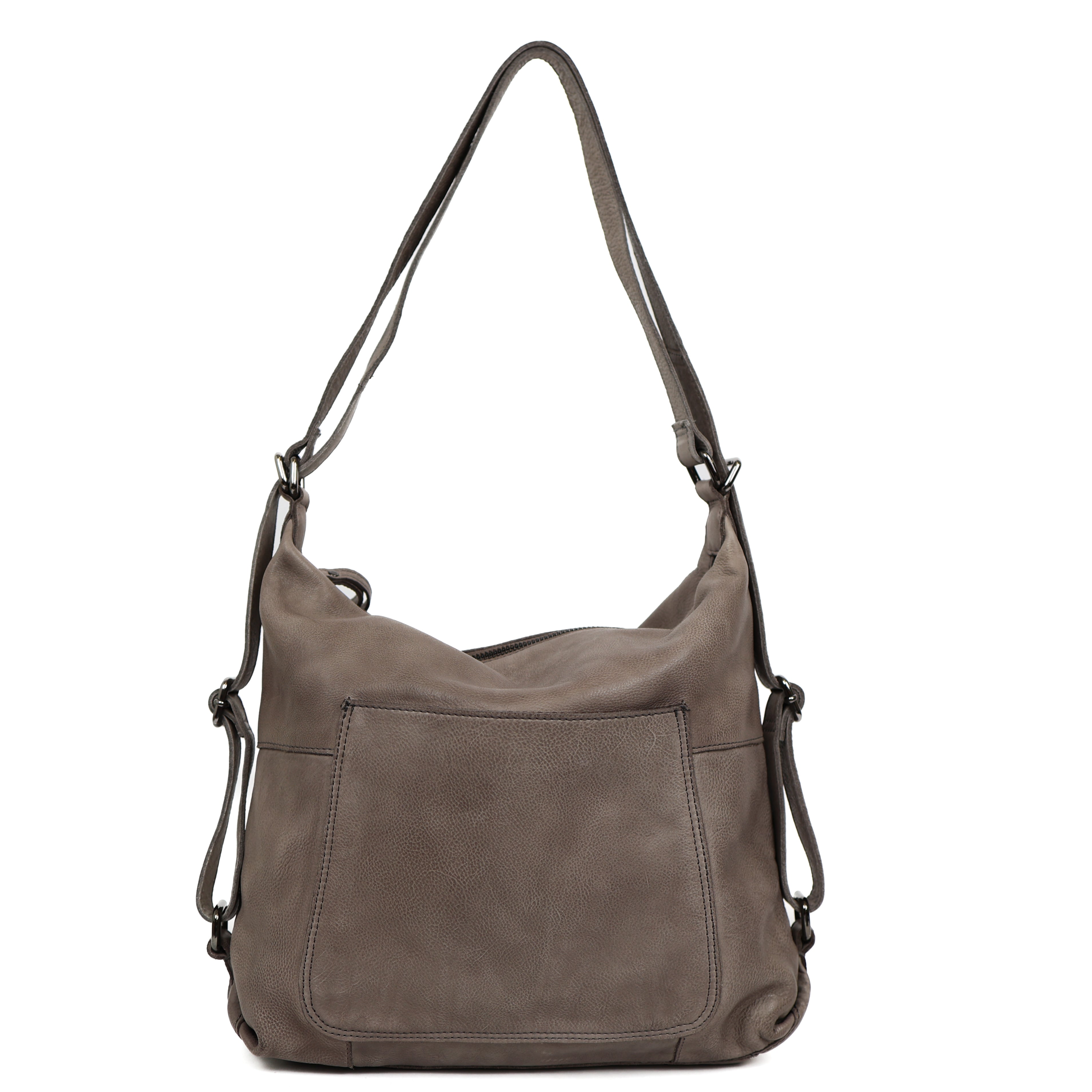 Rugzak/handtas 'Veerle' grijs Grey